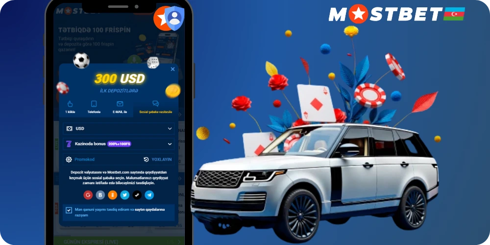 Регистрация и верификация в Мостбет