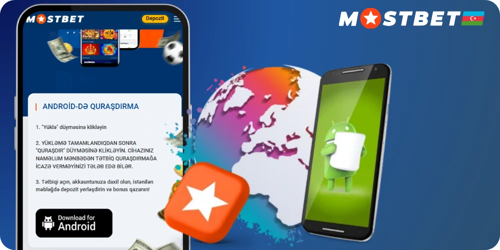 Установить приложение Мостбет на Андроид в Азербайджане